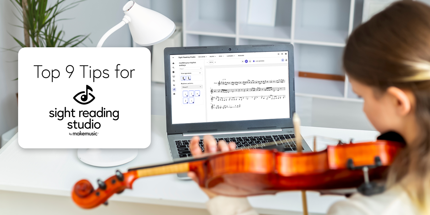 Sight Reading Studio Tips