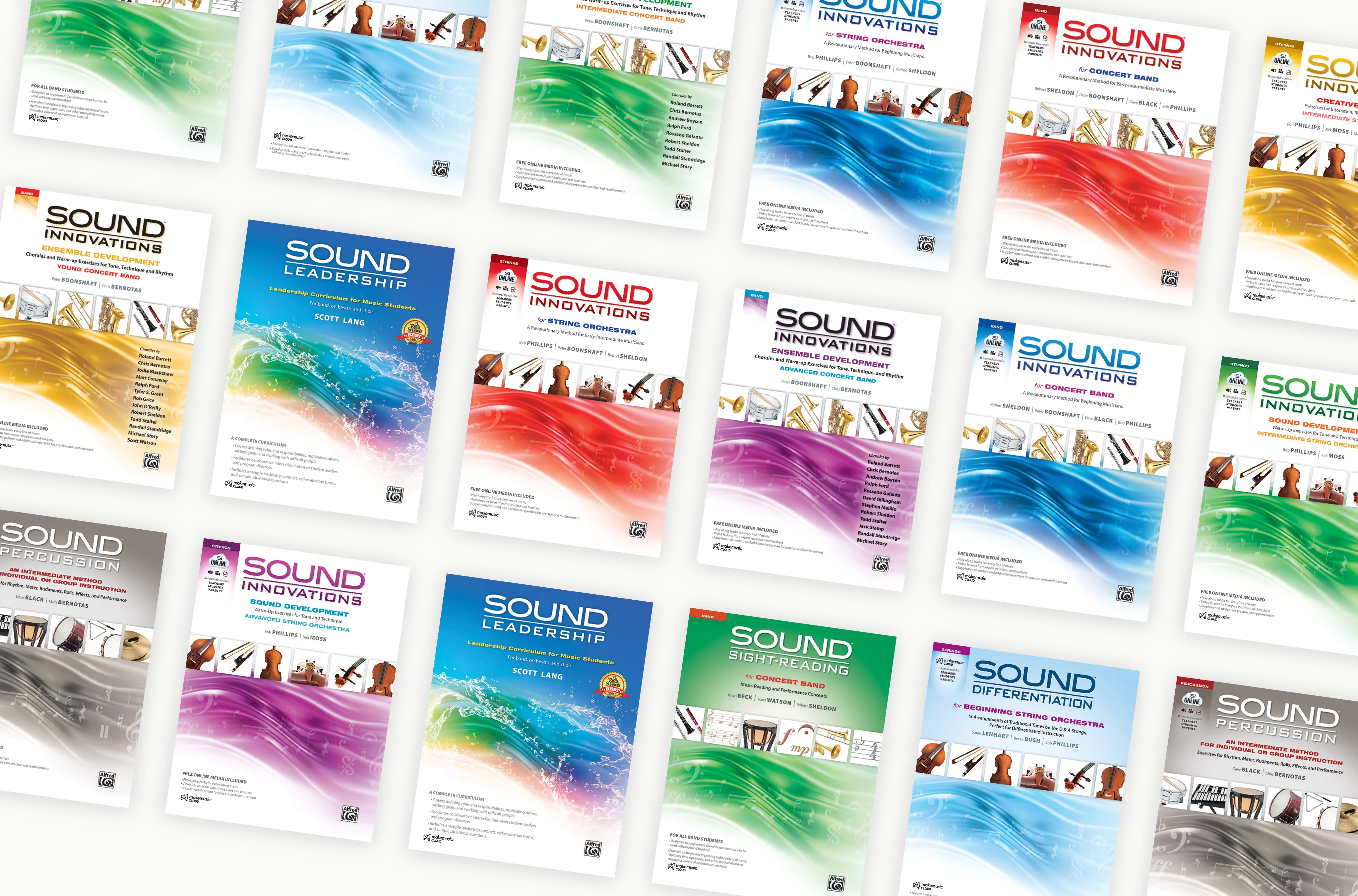 Sound Innovations book covers