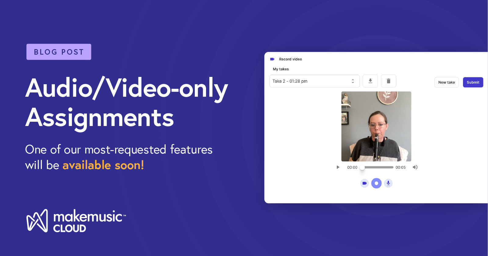 Video/Audio-only assigments