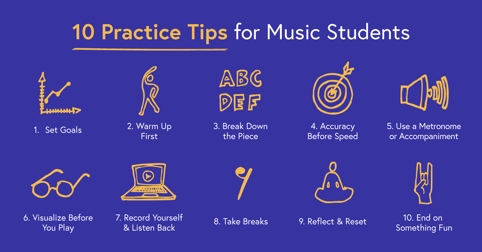 10 Practice Tips for Music Students