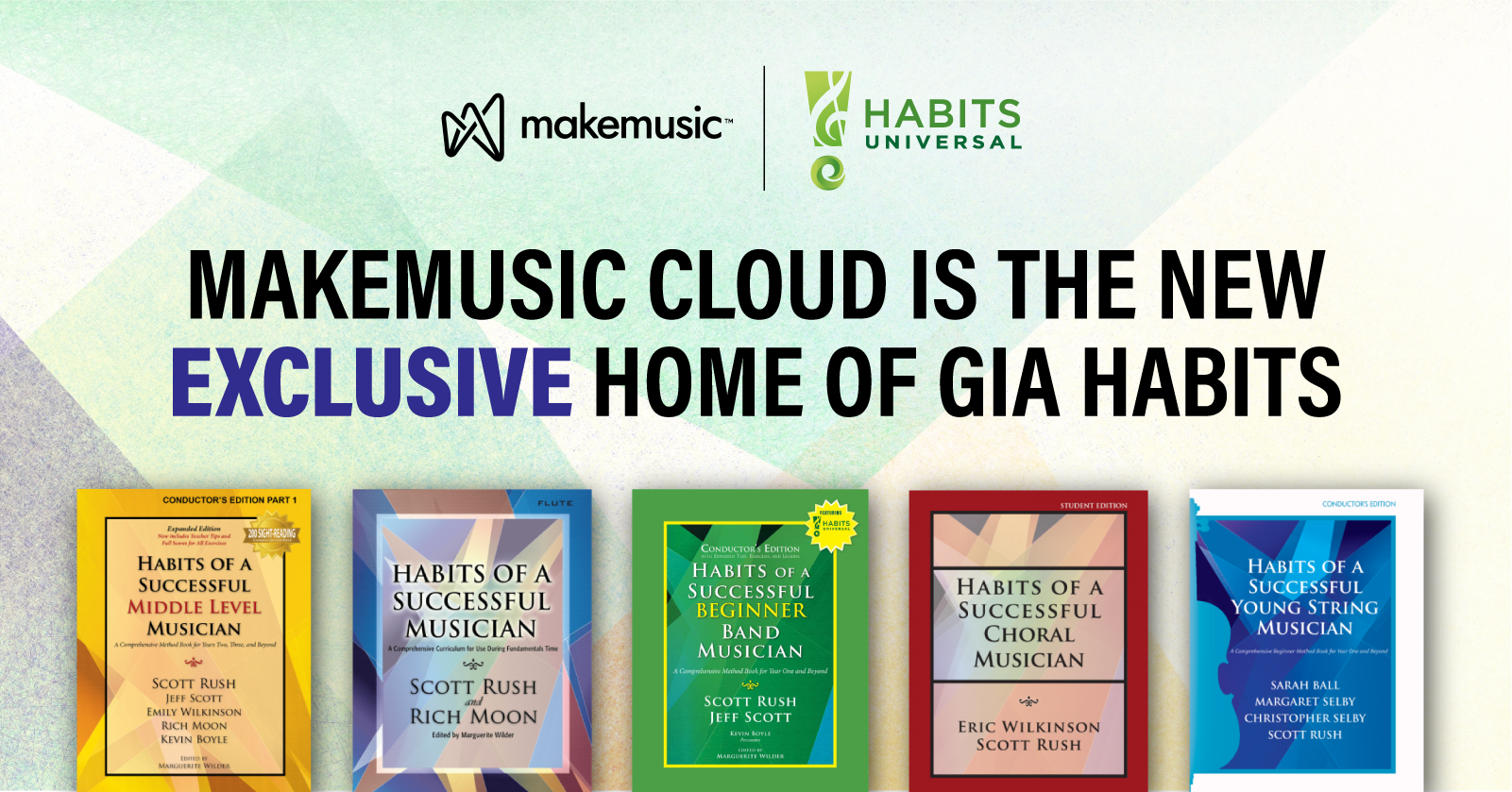 MakeMusic Cloud is the New Exclusive Home of GIA Habits